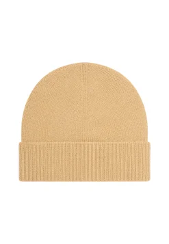 Montagut Accessoires-Bonnet unisexe en cachemire - Lolla 88-Camel