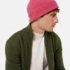 Montagut Accessoires-Bonnet unisexe en cachemire mélangé - Gad 26-Rose foncé