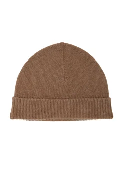 Montagut Accessoires-Bonnet unisexe en cachemire mélangé - Gad 88-Camel