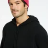 Montagut Accessoires-Bonnet unisexe en laine côtelé - Gato 26-Rose foncé