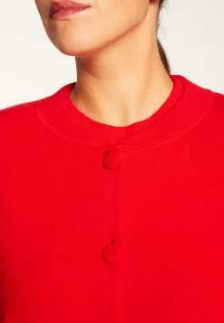 Montagut Vestes Et Cardigans-Cardigan boutonné en cachemire - Aura 52-Rouge