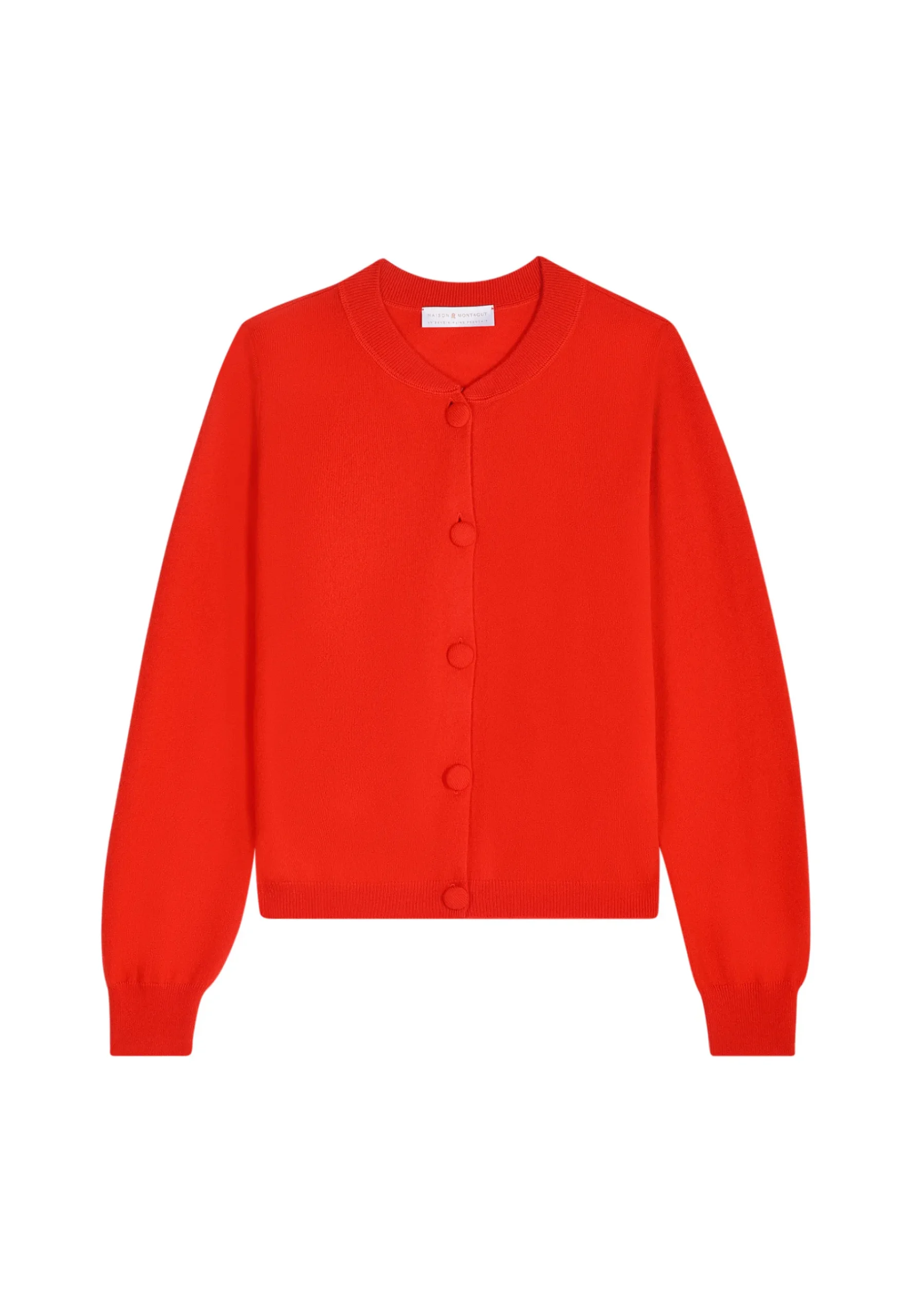 Montagut Vestes Et Cardigans-Cardigan boutonné en cachemire - Aura 52-Rouge