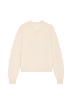 Montagut Vestes Et Cardigans-Cardigan boutonné en cachemire - Aura 13-Beige moyen