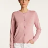 Montagut Vestes Et Cardigans-Cardigan en coton - Dana 24-Rose clair