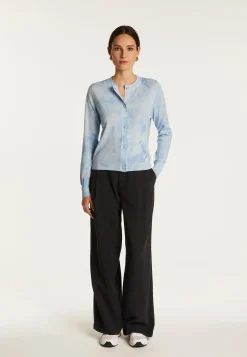 Montagut Vestes Et Cardigans-Cardigan en coton - Dana 62-Batik ciel