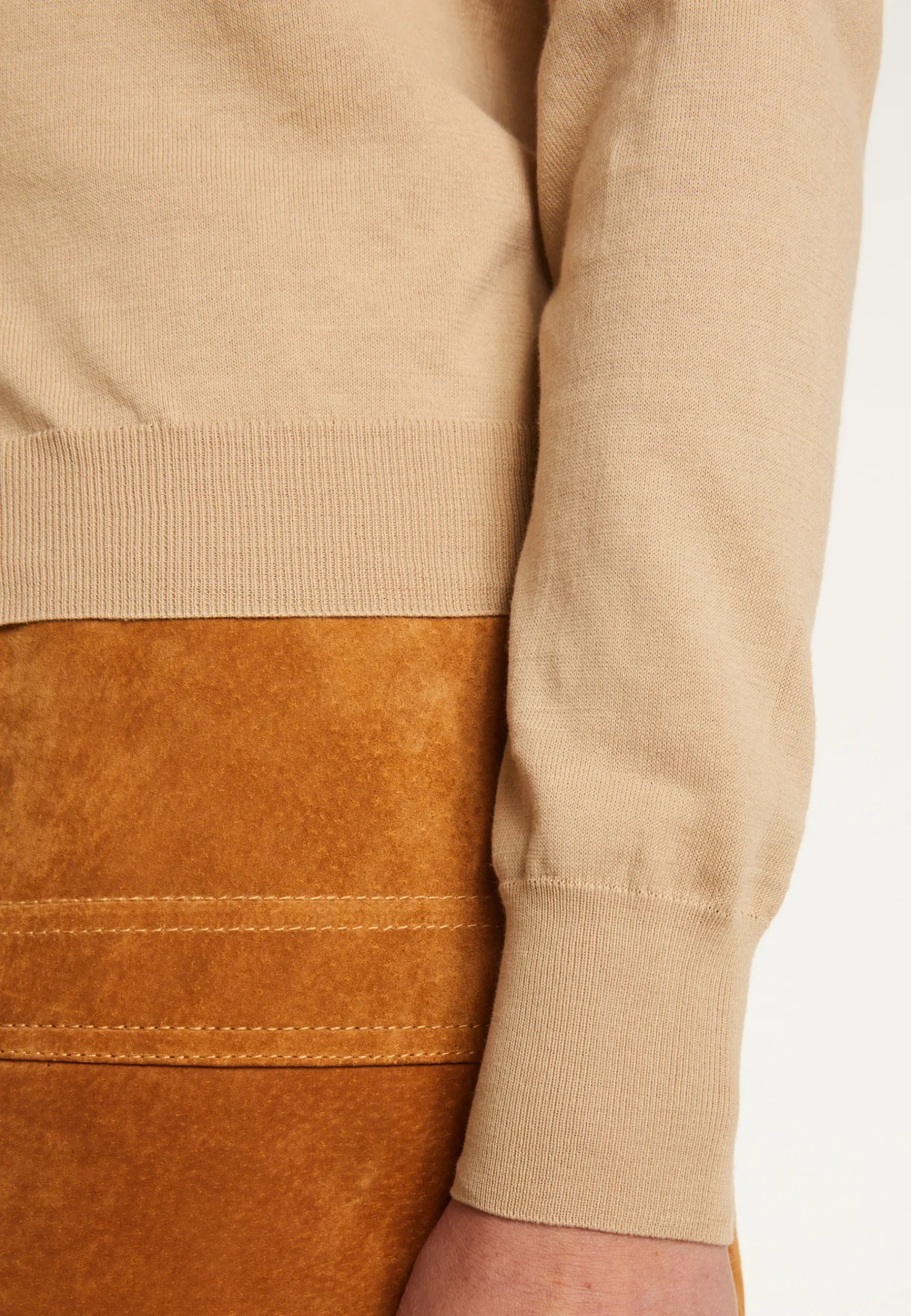 Montagut Vestes Et Cardigans-Cardigan en coton - Dana 13-Beige moyen