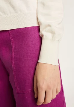 Montagut Vestes Et Cardigans-Cardigan en coton - Dana 82-Ecru
