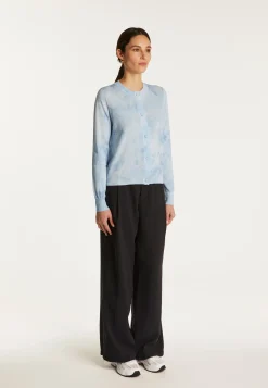 Montagut Vestes Et Cardigans-Cardigan en coton - Dana 62-Batik ciel