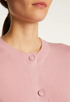 Montagut Vestes Et Cardigans-Cardigan en coton - Dana 24-Rose clair