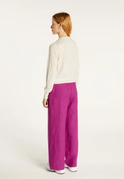 Montagut Vestes Et Cardigans-Cardigan en coton - Dana 82-Ecru