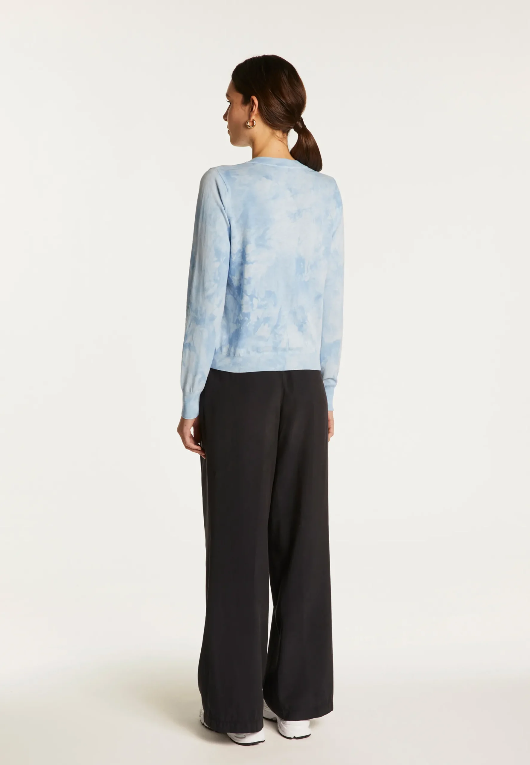 Montagut Vestes Et Cardigans-Cardigan en coton - Dana 62-Batik ciel