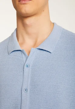Montagut Chemises | Polos Et T-Shirts-Chemise en coton - Marin 77-Bleu ciel