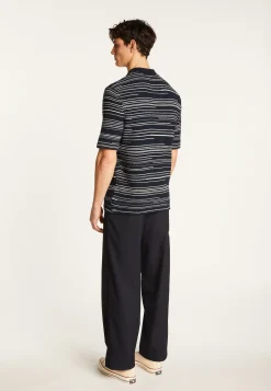 Montagut Chemises-Chemise en coton - Marino 05-Bleu marine