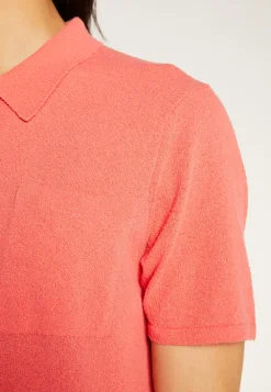 Montagut Chemises-Chemise en coton brossé - Dominique 25-Rose moyen