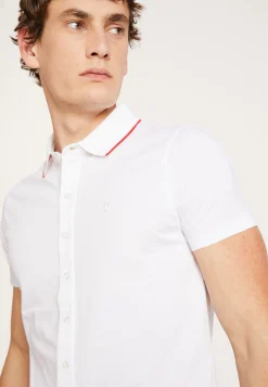 Montagut Chemises-Chemise en coton jersey - Baccara 02-Blanc