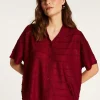 Montagut Chemisiers Et Polos-Chemise en fil lumière - Donatella 51-Bordeaux
