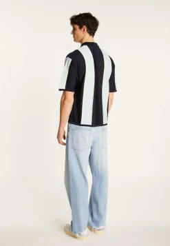 Montagut Le Fil Lumière®-Chemise en fil lumière - Massimo 05-Bleu marine