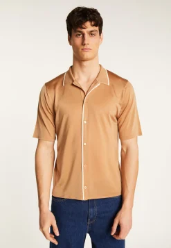 Montagut Le Fil Lumière®-Chemise en fil lumière - Mezzo 88-Camel