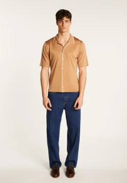 Montagut Le Fil Lumière®-Chemise en fil lumière - Mezzo 88-Camel