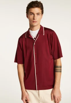 Montagut Le Fil Lumière®-Chemise en fil lumière - Mezzo 51-Bordeaux