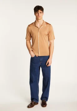 Montagut Le Fil Lumière®-Chemise en fil lumière - Mezzo 88-Camel