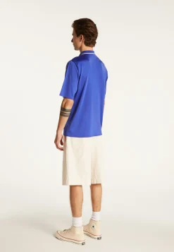 Montagut Le Fil Lumière®-Chemise en fil lumière - Mezzo 48-Bleu roi
