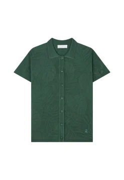 Montagut Le Fil Lumière®-Chemise en Fil Lumière à motifs - Ivyck 21-Vert foncé