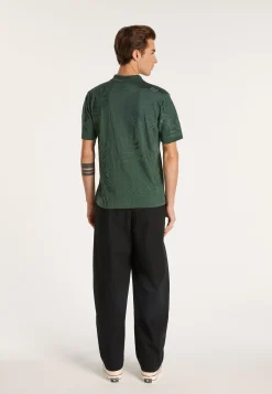 Montagut Le Fil Lumière®-Chemise en Fil Lumière à motifs - Ivyck 21-Vert foncé