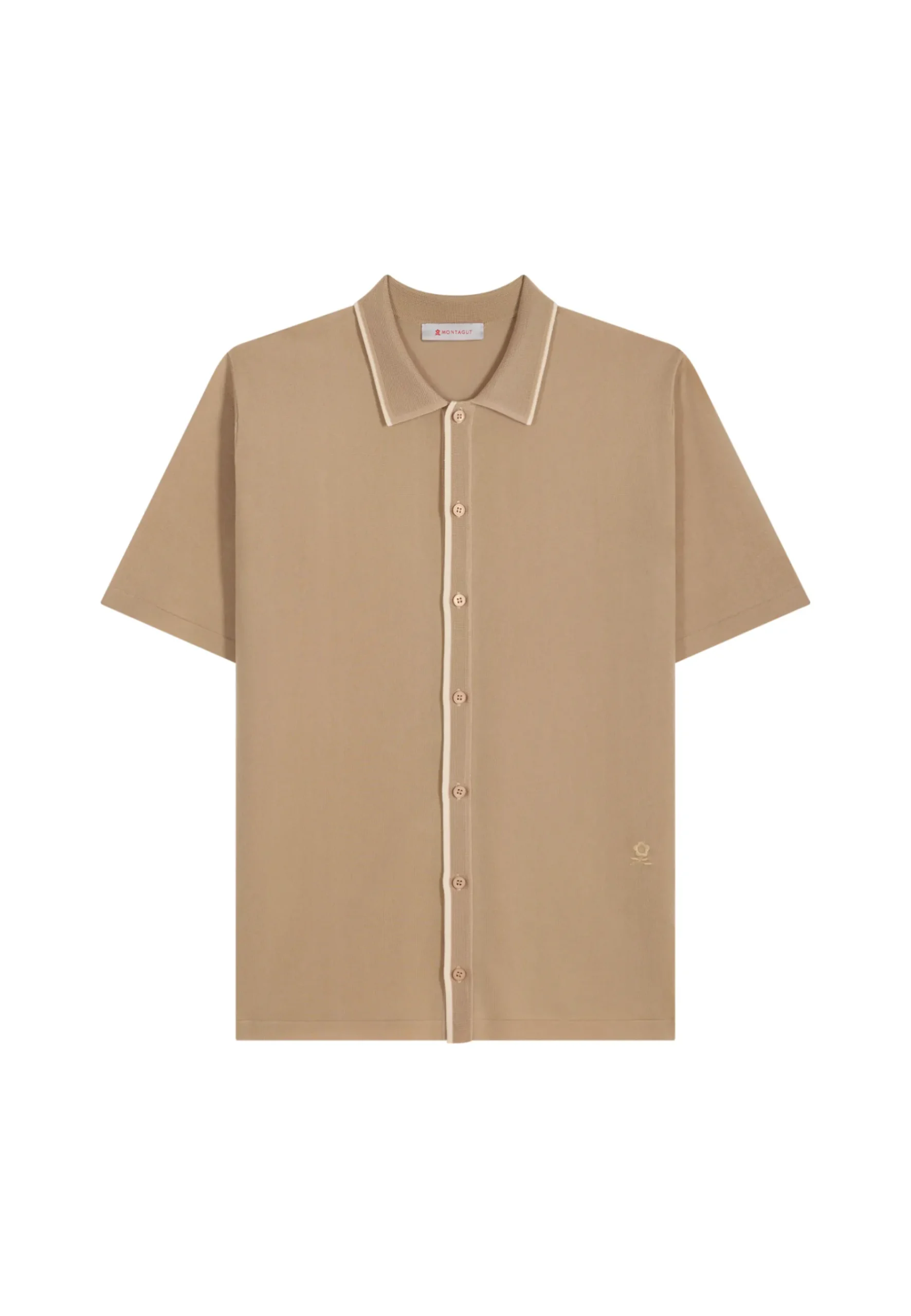 Montagut Le Fil Lumière® | Le Fil Lumière®-Chemise en Fil lumière - Roman 13-Beige moyen