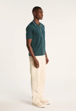 Montagut Le Fil Lumière® | Le Fil Lumière®-Chemise en Fil lumière - Roman 21-Vert foncé