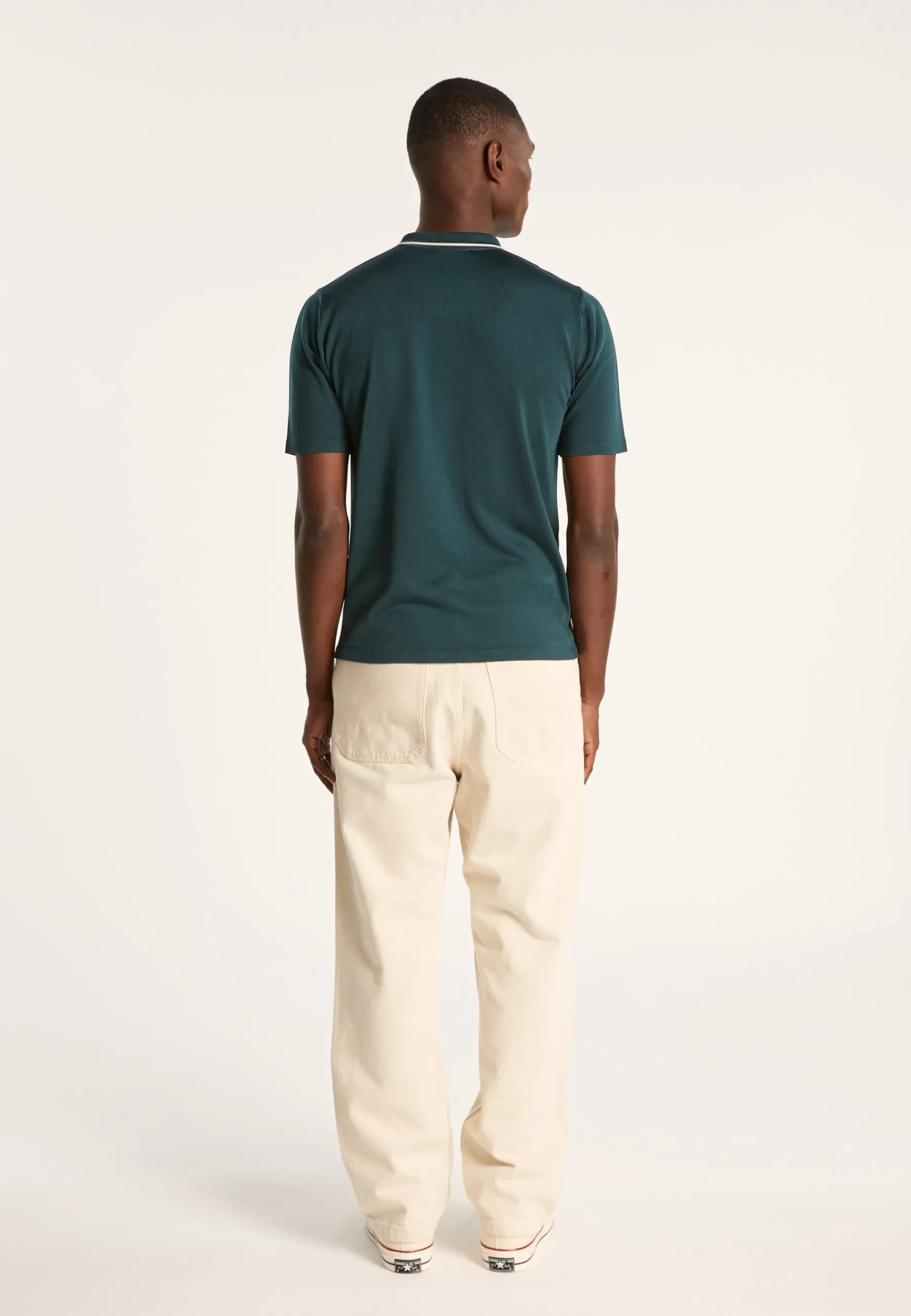 Montagut Le Fil Lumière® | Le Fil Lumière®-Chemise en Fil lumière - Roman 21-Vert foncé