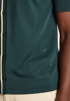 Montagut Le Fil Lumière® | Le Fil Lumière®-Chemise en Fil lumière - Roman 21-Vert foncé