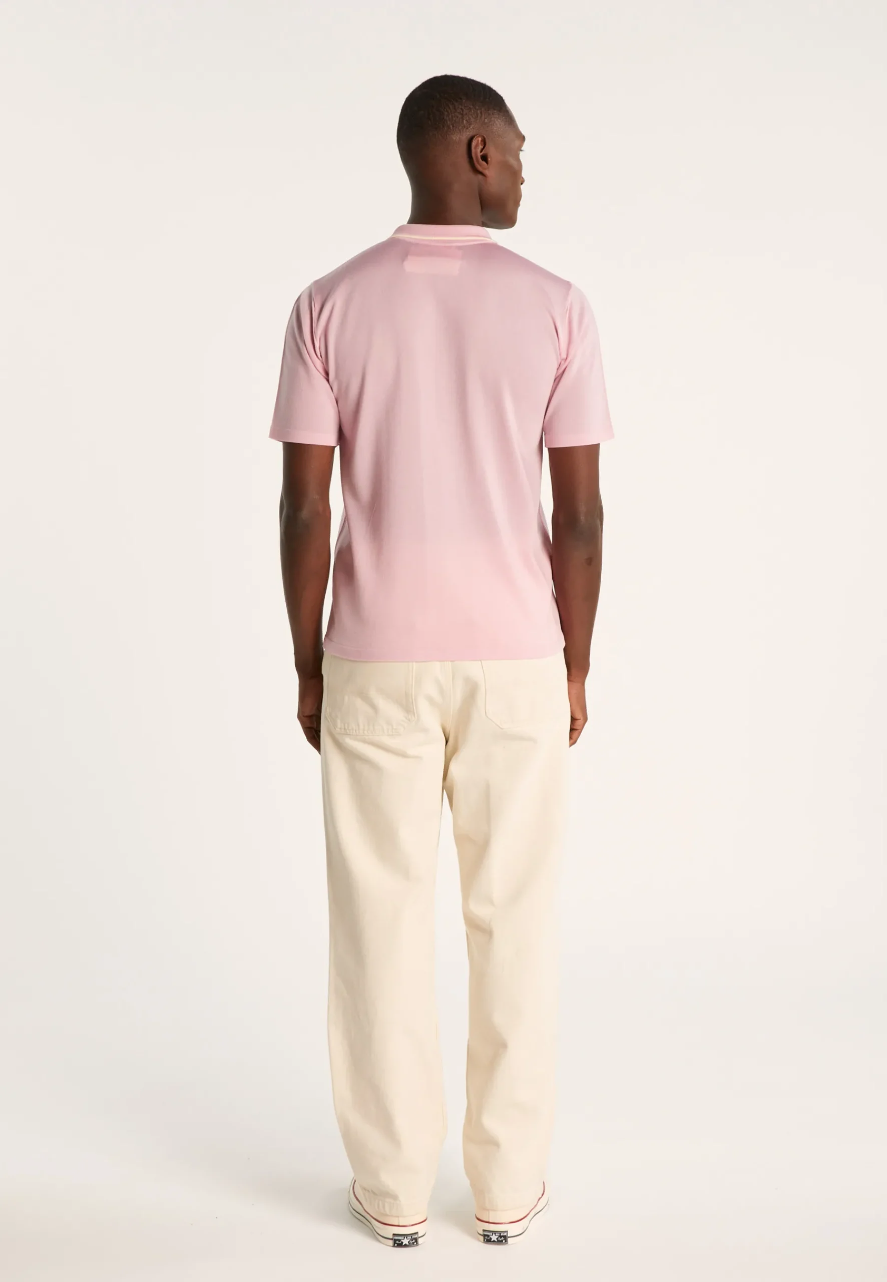 Montagut Le Fil Lumière®-Chemise en Fil lumière - Roman 25-Rose moyen