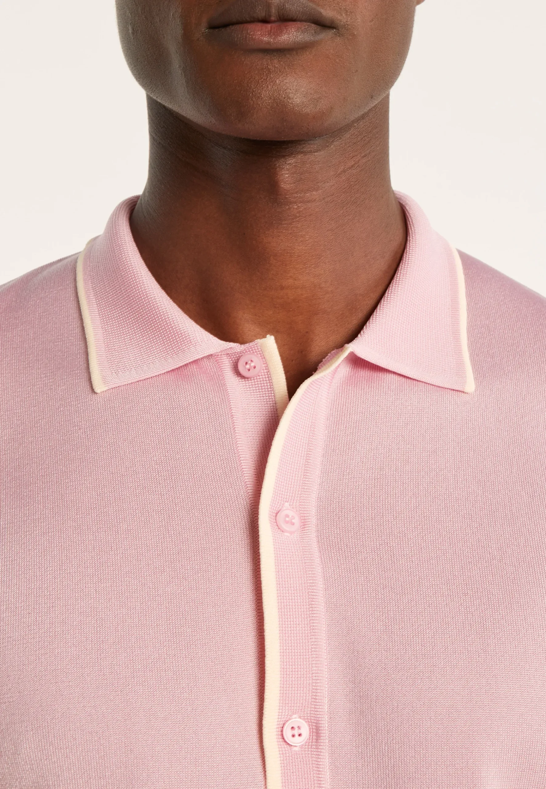 Montagut Le Fil Lumière®-Chemise en Fil lumière - Roman 25-Rose moyen