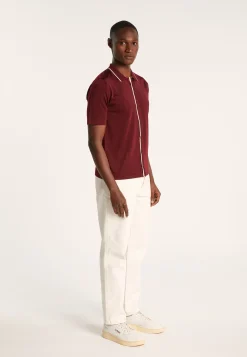 Montagut Le Fil Lumière®-Chemise en Fil lumière - Roman 51-Bordeaux