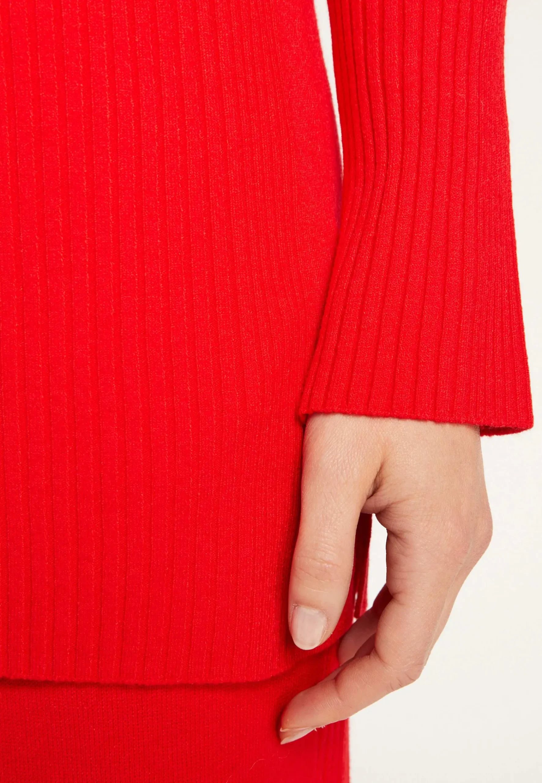 Montagut Vestes Et Cardigans-Chemise en laine mélangée - Reda 52-Rouge