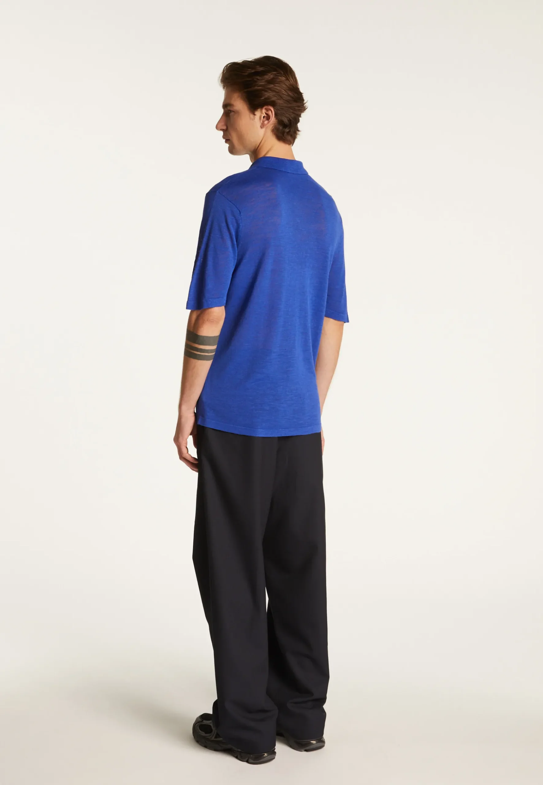 Montagut Chemises-Chemise en laine mélangée - Mirko 48-Bleu roi