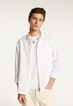Montagut Chemises-Chemise en lin - Denver 82-Ecru