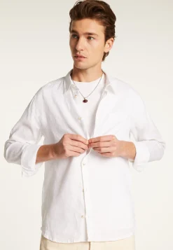 Montagut Chemises-Chemise en lin - Denver 82-Ecru