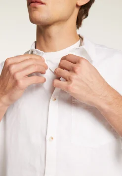 Montagut Chemises-Chemise en lin - Denver 82-Ecru