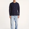 Montagut Chemises-Chemise manches longues en lin cachemire - Bazar 05-Bleu marine