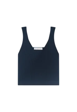 Montagut T-Shirts Et Débardeurs-Débardeur en coton technique - Léonore 05-Bleu marine