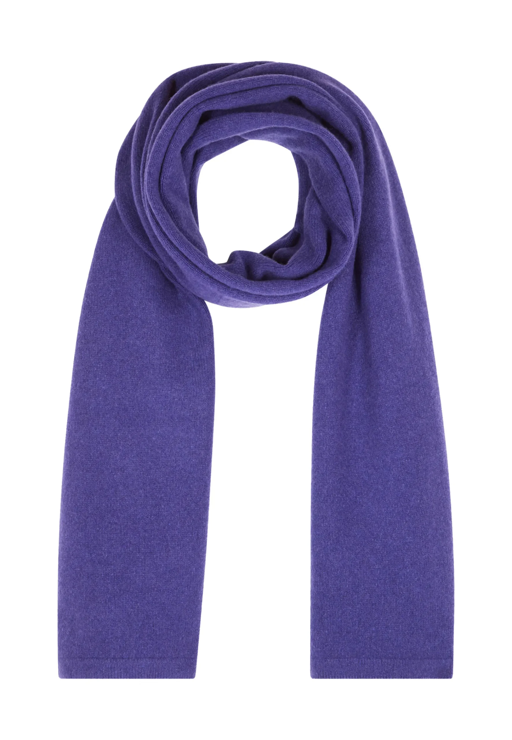 Montagut Accessoires-Echarpe cachemire et laine unisexe - Gabrias 17-Violet