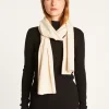 Montagut Accessoires-Echarpe unisexe en cachemire - Laura 13-Beige moyen