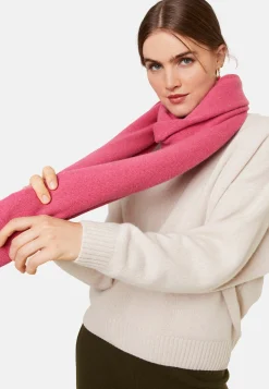 Montagut Accessoires-Echarpe unisexe en cachemire mélangé - Gabrias 26-Rose foncé