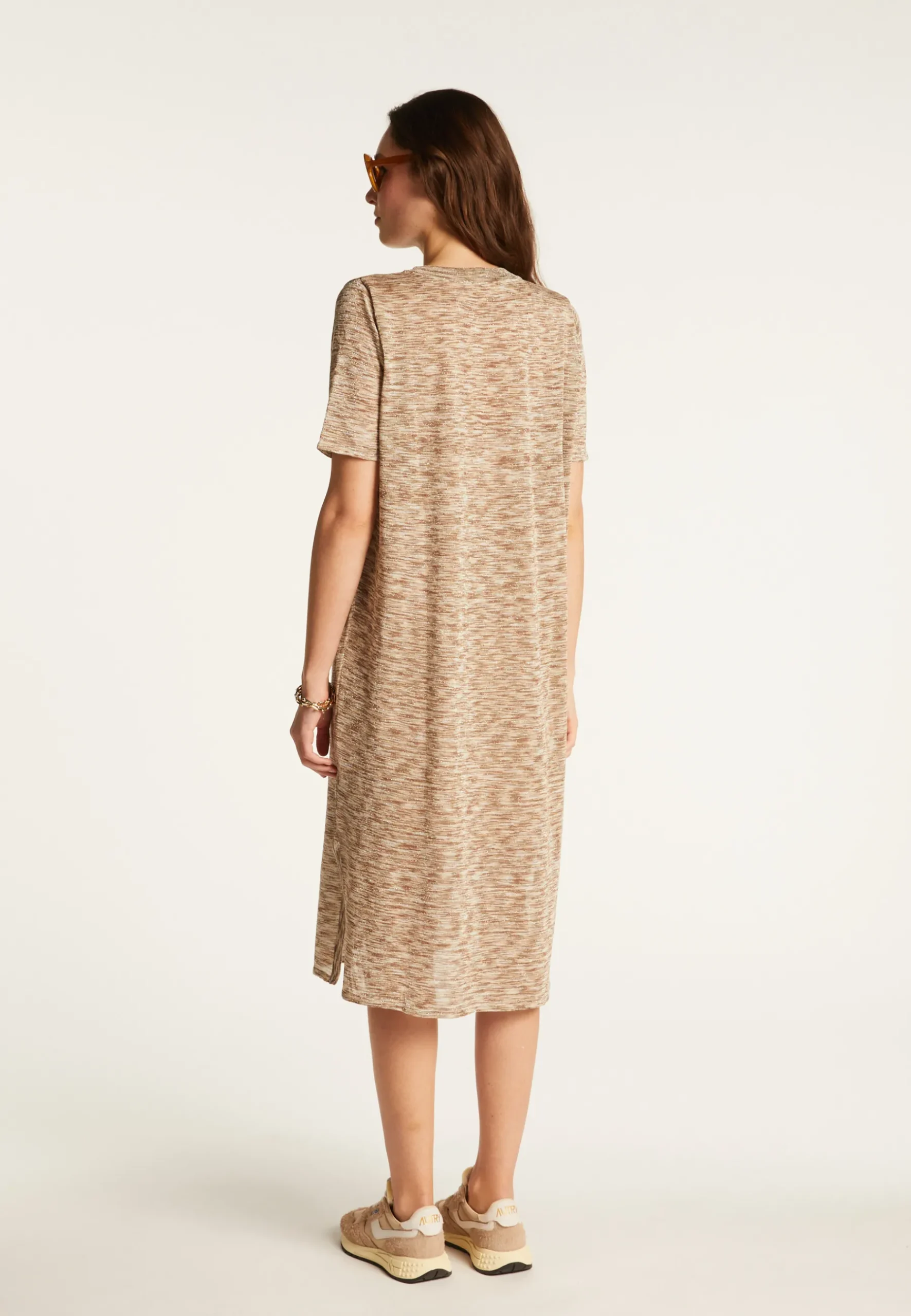 Montagut Jupes Et Robes-Ensemble robe - Dalida 13-Beige moyen