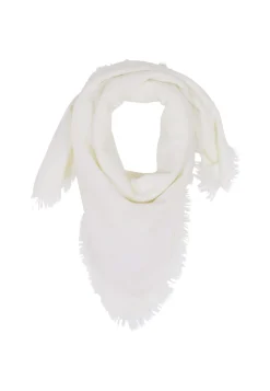 Montagut Accessoires | Accessoires-Foulard en cachemire - Lou 82-Ecru