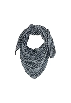 Montagut Accessoires-Foulard en laine - Lotte 01-Noir