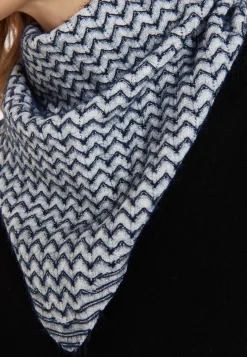 Montagut Accessoires-Foulard en laine - Lotte 82-Ecru