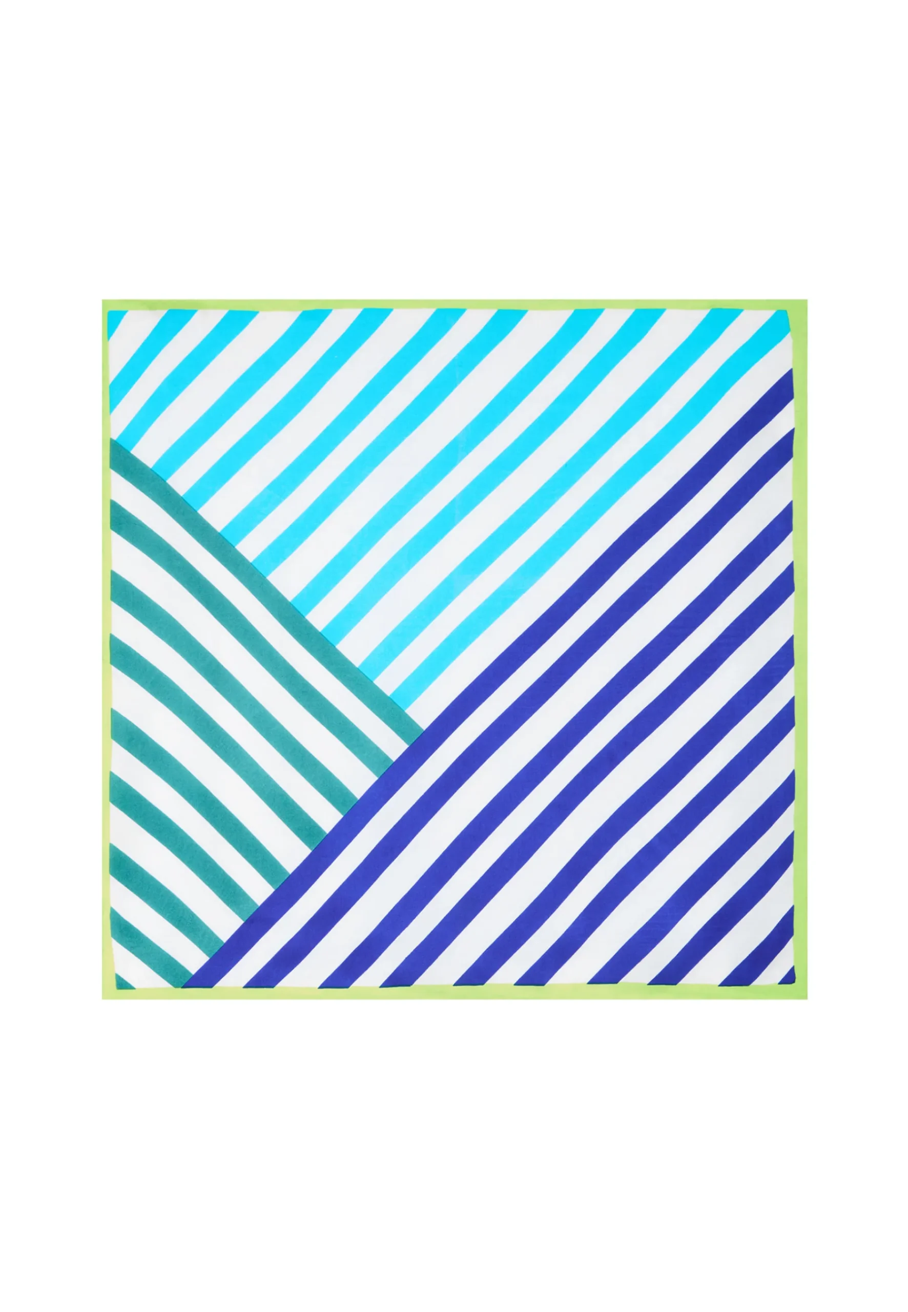 Montagut Accessoires-Foulard en soie - Firmin 49-Turquoise